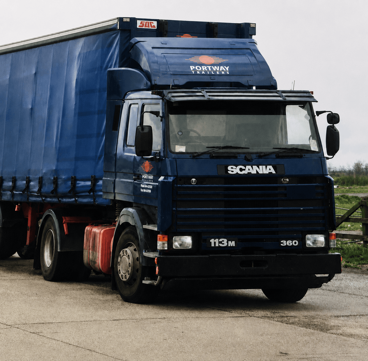 Early Portway Trailers truck