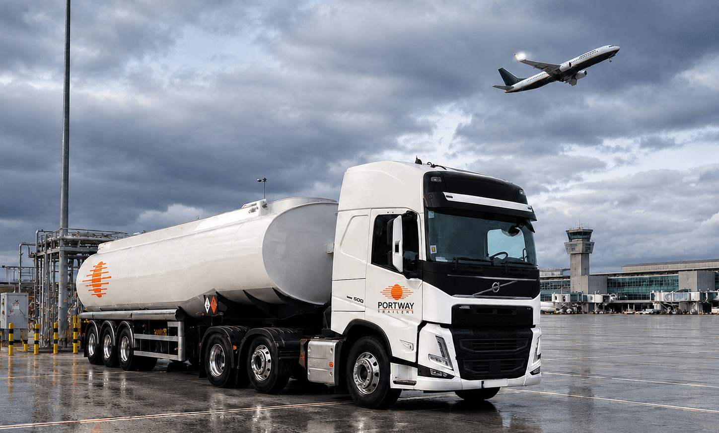 Portway aviation fuel transport operation