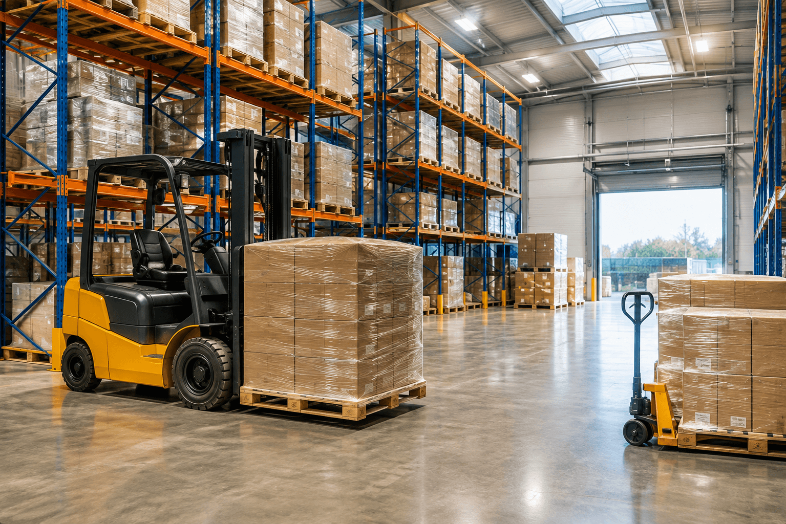 Portway warehouse handling and product movement